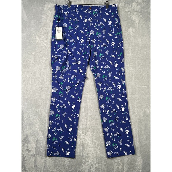 Ralph Lauren Golf Pants Mens 32x32 (actual 34x32) All Over Wicking Swim Packable - Picture 2 of 13